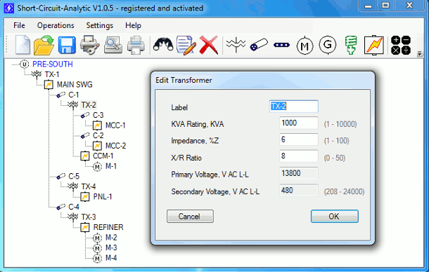 short circuit software screenshot